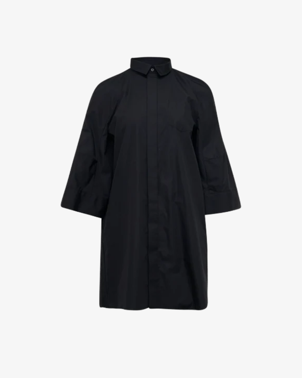 SACAI - Women's Poplin Dress - (Black)