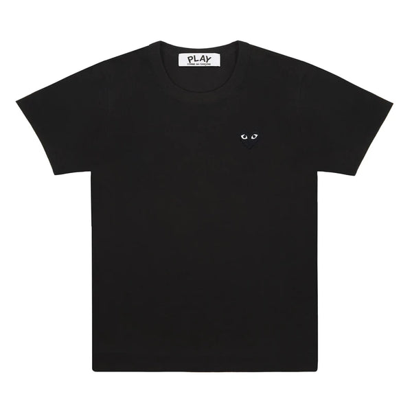 PLAY - Unisex's Black Emblem T-Shirt - (T064)(Black)