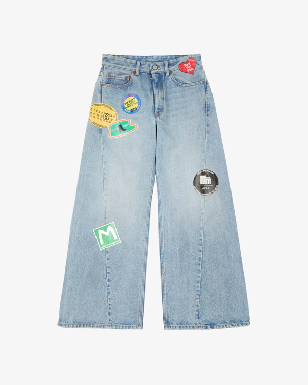 MM6 - Women's Pants 5 Pockets - (Blue)
