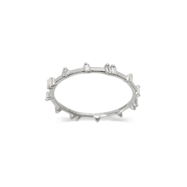 SUZANNE KALAN - Diamond Barbwire Ring