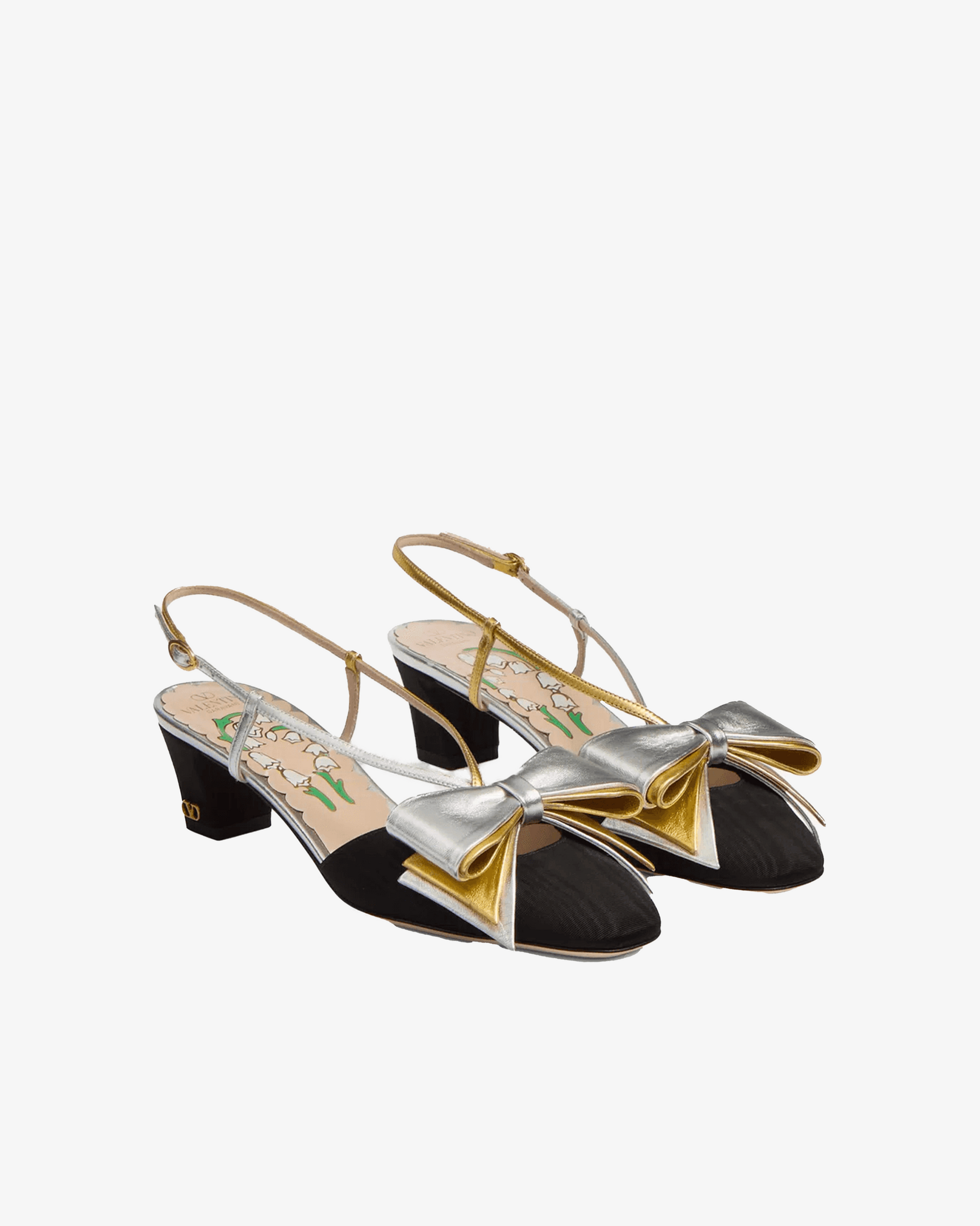 VALENTINO: Women's Sling Back (Black R1V) | DSMS E-SHOP VALENTINO: Women's Sling Back (Black R1V) | DSMS E-SHOP