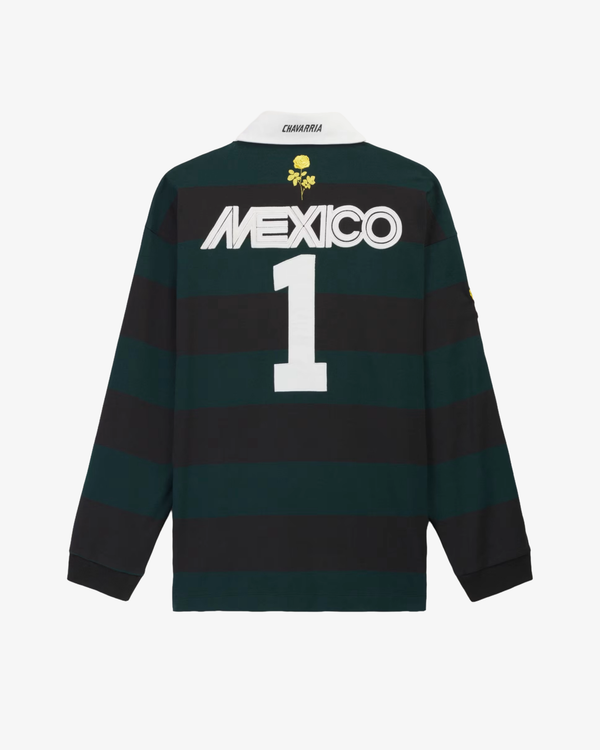 Adidas - Men's Chavarria Long Sleeve Rugby Shirt - (Black)