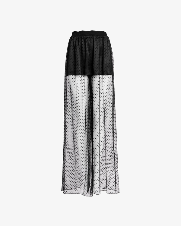 ALAÏA - Women's Wide Leg Pants - (Black995)