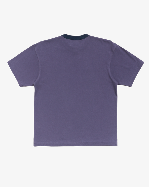 Stüssy -  Men's Ss Ringer Tee - (Purple)