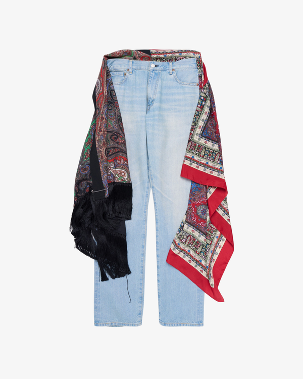 Junya Watanabe Man  - Men's Levi'S Denim Chintz Trousers - (Denim)