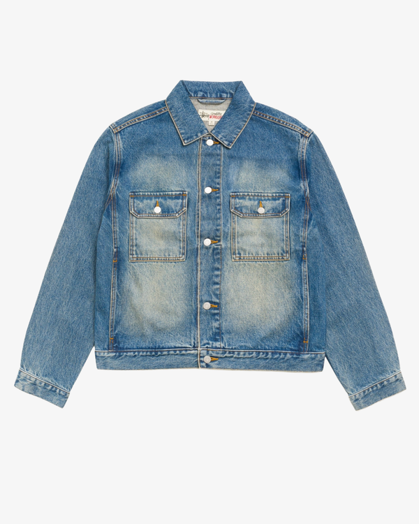 Stüssy - Men's Trucker Denim - (Dark Wash Indigo)