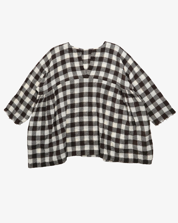 DANIELA GREGIS - Women's Camicia Shirt Pittore Briciole Lavata - (Light Brown)