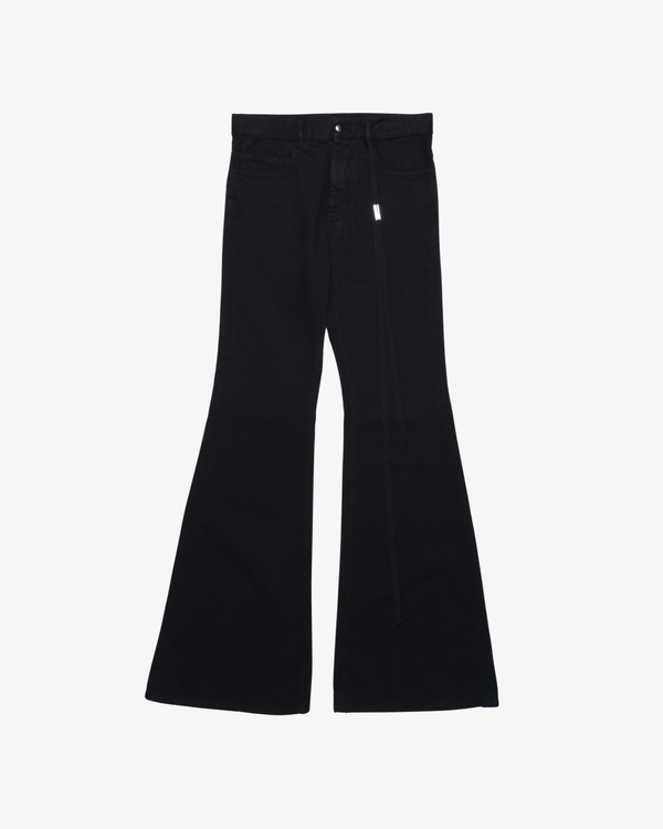ANN DEMEULEMEESTER - Women's Hamo 5-Pockets Slim Fit Bootcut Trousers - (Black)