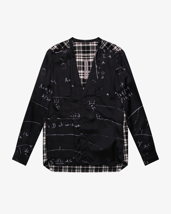 Rick Owens - Men's Larry Fogpocket Shirt - (Plaid)