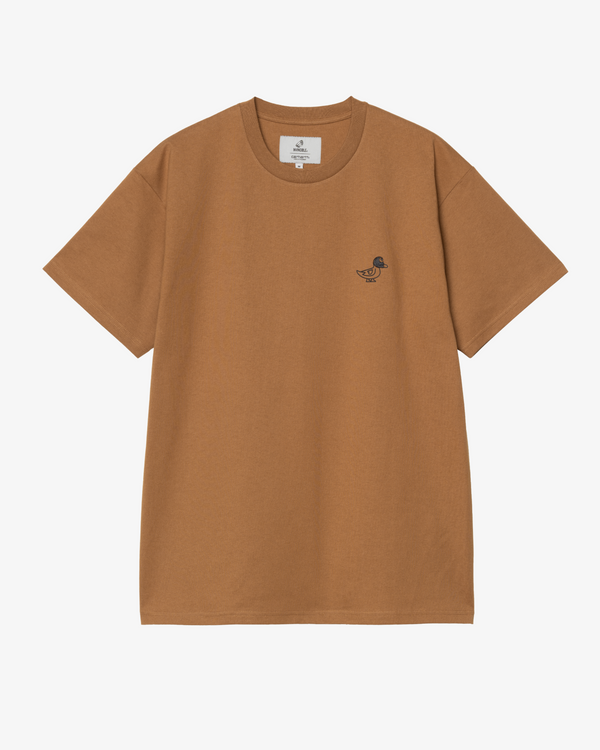 Carhartt WIP - Men's Invincible S/S Madison Duck T-Shirt - (Brown Hzxx)