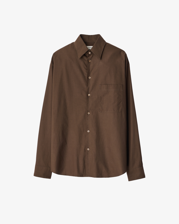 Lemaire - Men's Regular Shirt - (Brown)