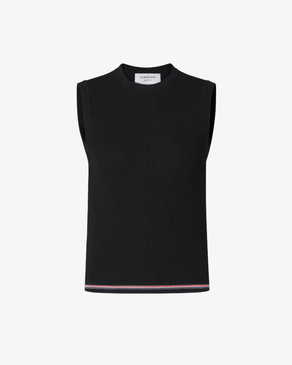 Thom Browne - Women's Rib Stitch Shell Top - (Black)