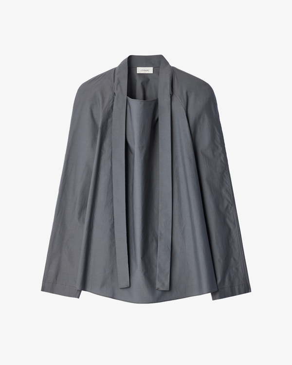 Lemaire - Women's Ascot Blouse - (Grey)