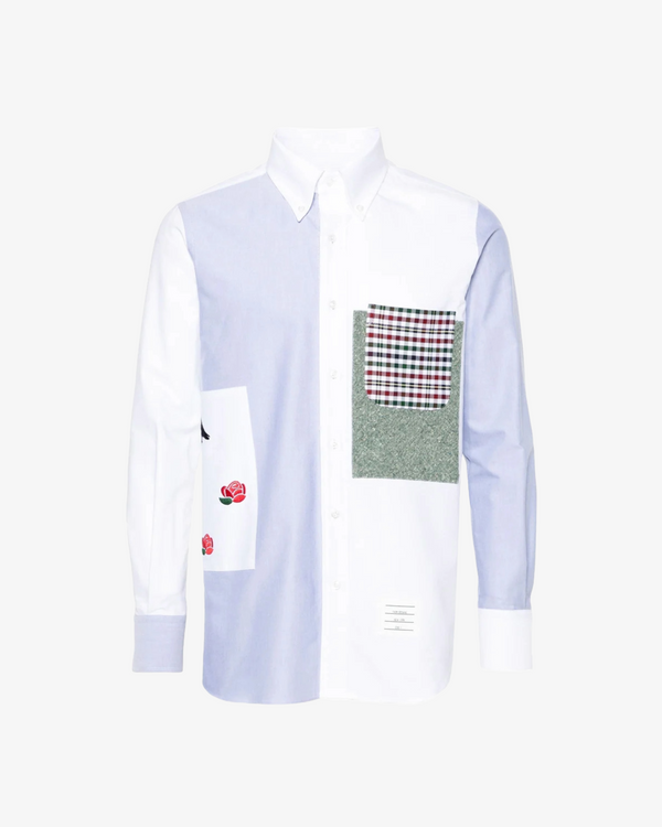 THOM BROWNE - Men's Straight Broad Shirt - (Multi480)