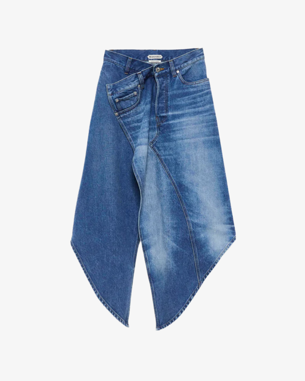 J.W. Anderson - Women's Drop Front Skirt - (Denim)