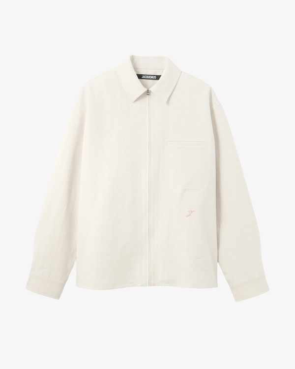 JACQUEMUS - Men's La Chemise Mecano - (Off-White)
