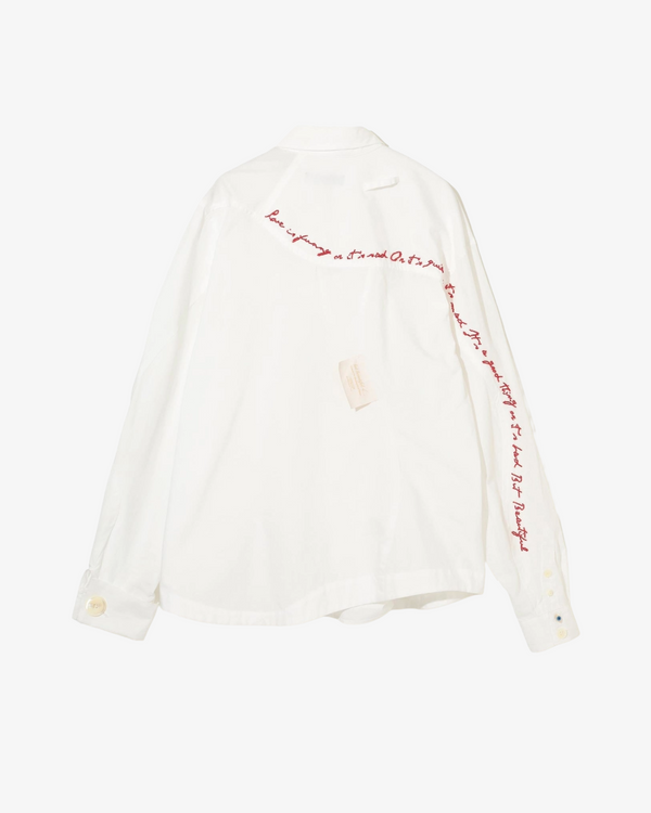 Undercover_UNDERCOVER - Women's Shirt Blouse - (White)_SHIRTS