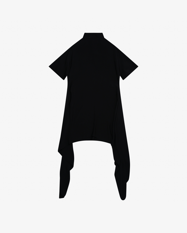 ALAÏA - Women's Asym Dress Viscose Cady - (Black)