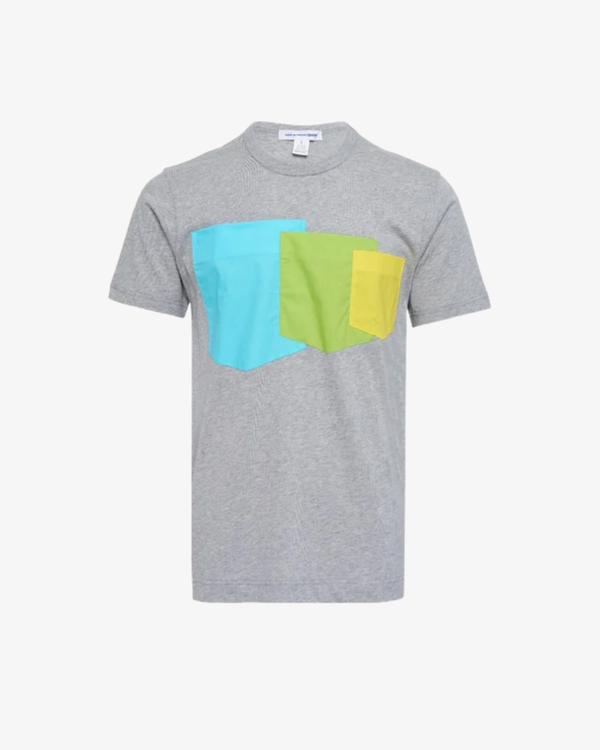 トップス comme des gracons shirt White Comme des Garçons Play Knit T-Shirt | SVD