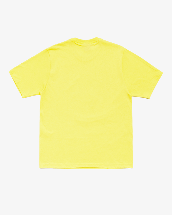 Stüssy -  Men's S Flower Tee - (Lemon)