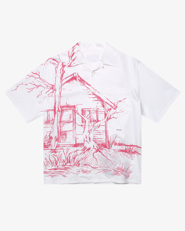 Prada - Men's Popeline Cabin - (Print)