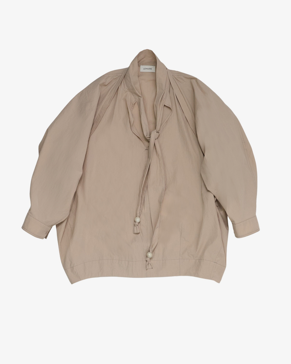 Lemaire - Women's Blouse With Scarf - (Beige)