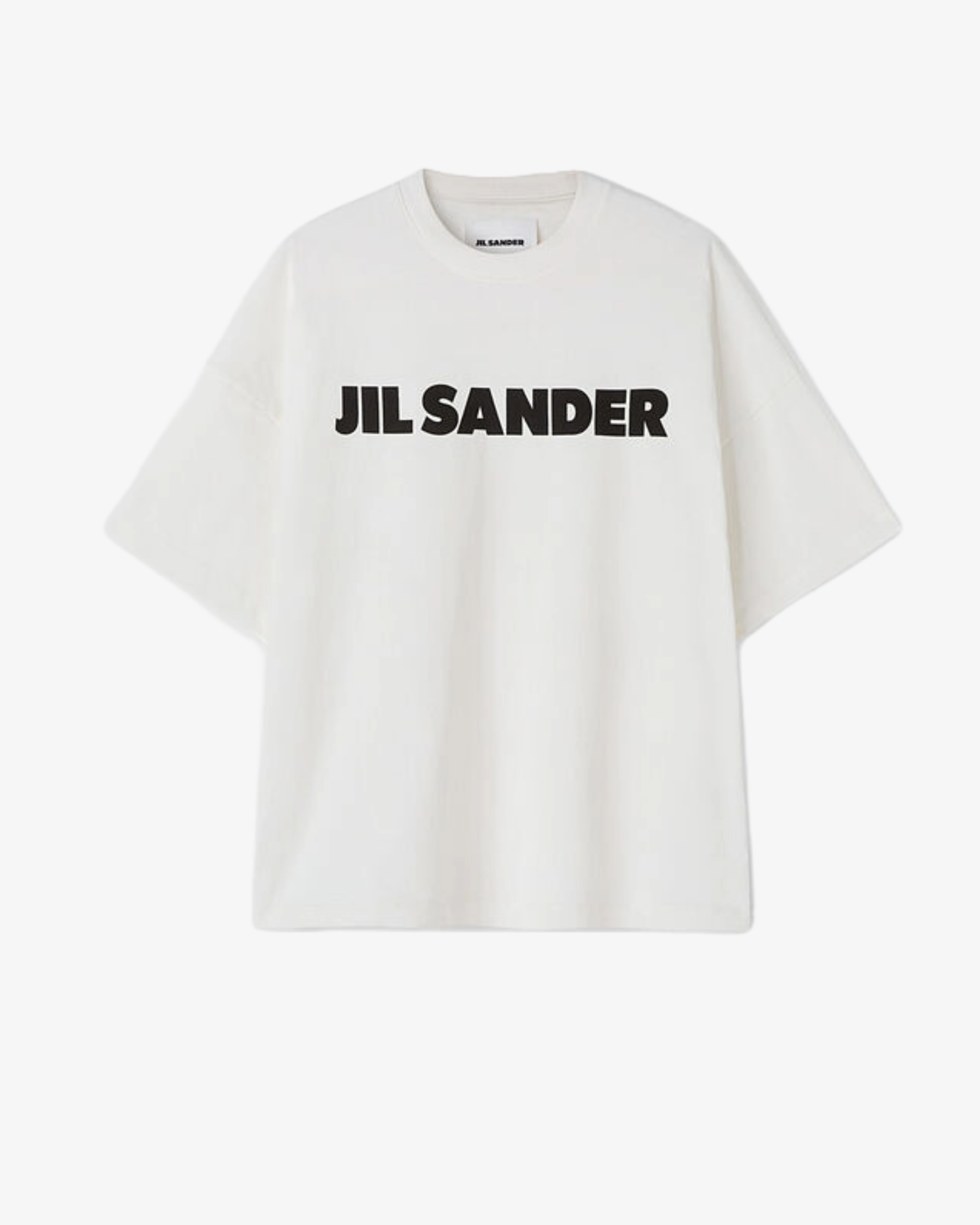 JIL SANDER - S/S WHITE SHIRT ジルサンダー / プリント 半袖 コットン 