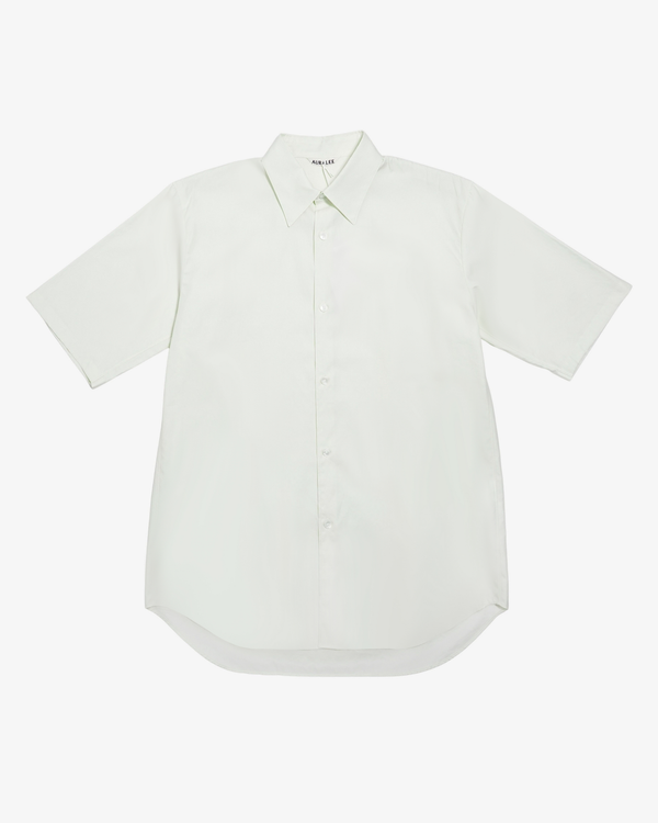 AURALEE - Women's Washed Finx Twill Half Sleeved Shirt - (White)