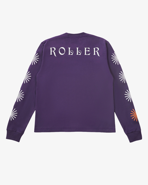 THE ROLLERS PARLOUR - Men's Roller Long Shirt T-Shirt - (Purple)