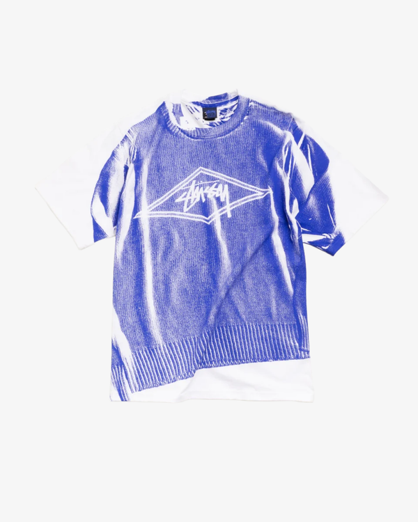 Stüssy - Men's Sweater Tee - (White)