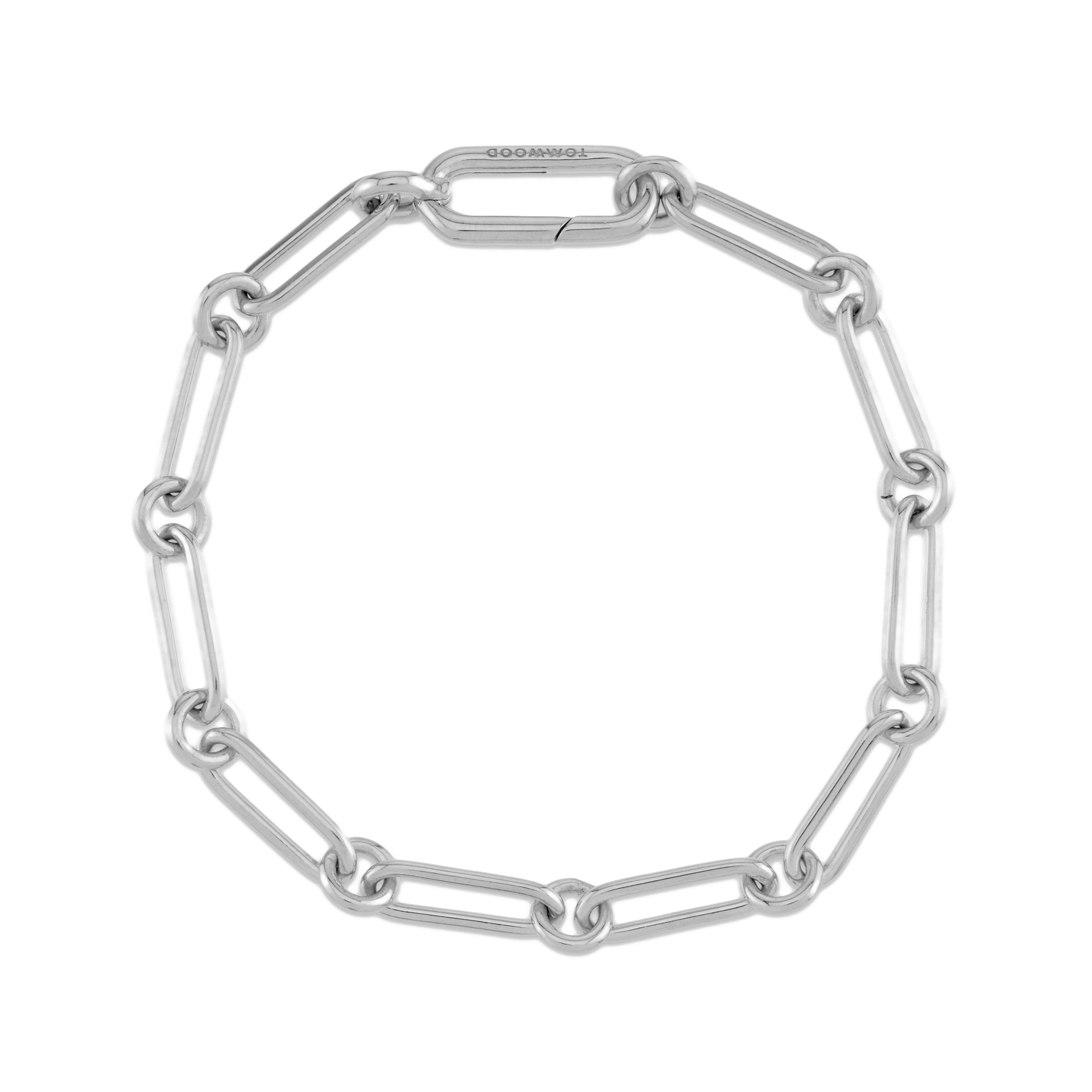 TOM WOOD: Box Bracelet Silver | DSMS E-SHOP