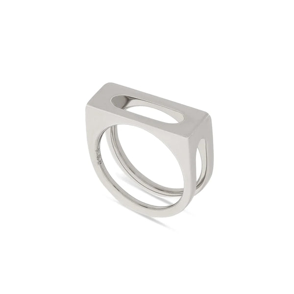 Tom Wood_TOM WOOD - Cage Ring Single - (Silver)_RINGS