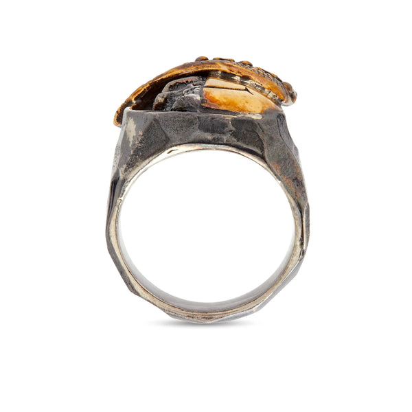 13 LUCKY MONKEY - Biggie Smiley Crown Signet