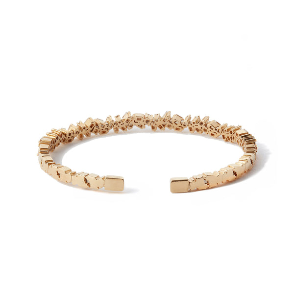Suzanne Kalan_SUZANNE KALAN - Firework Flexible Bangle - (Yellow Gold)_BRACELETS