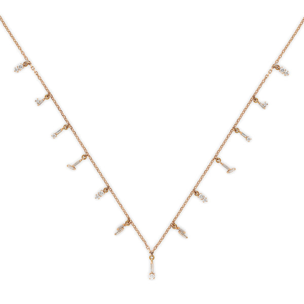 SUZANNE KALAN - Diamond Dangle Necklace