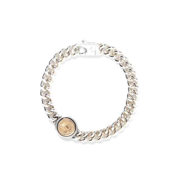 BUNNEY - DSM Exclusive Year of the Rabbit Coin Bracelet - (Silver/Gold)