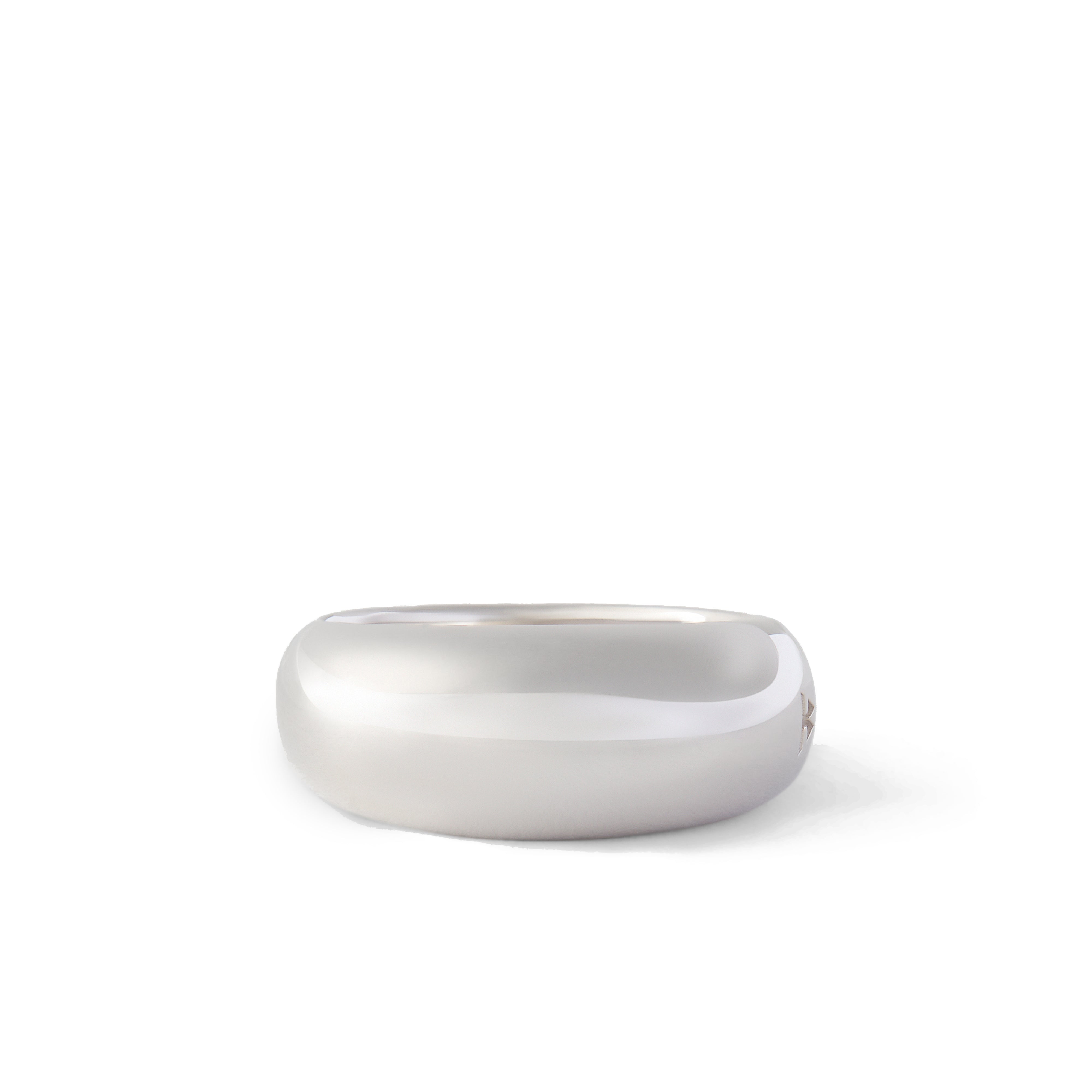 TOM WOOD: Ice Ring Slim (Silver) | DSMS E-SHOP