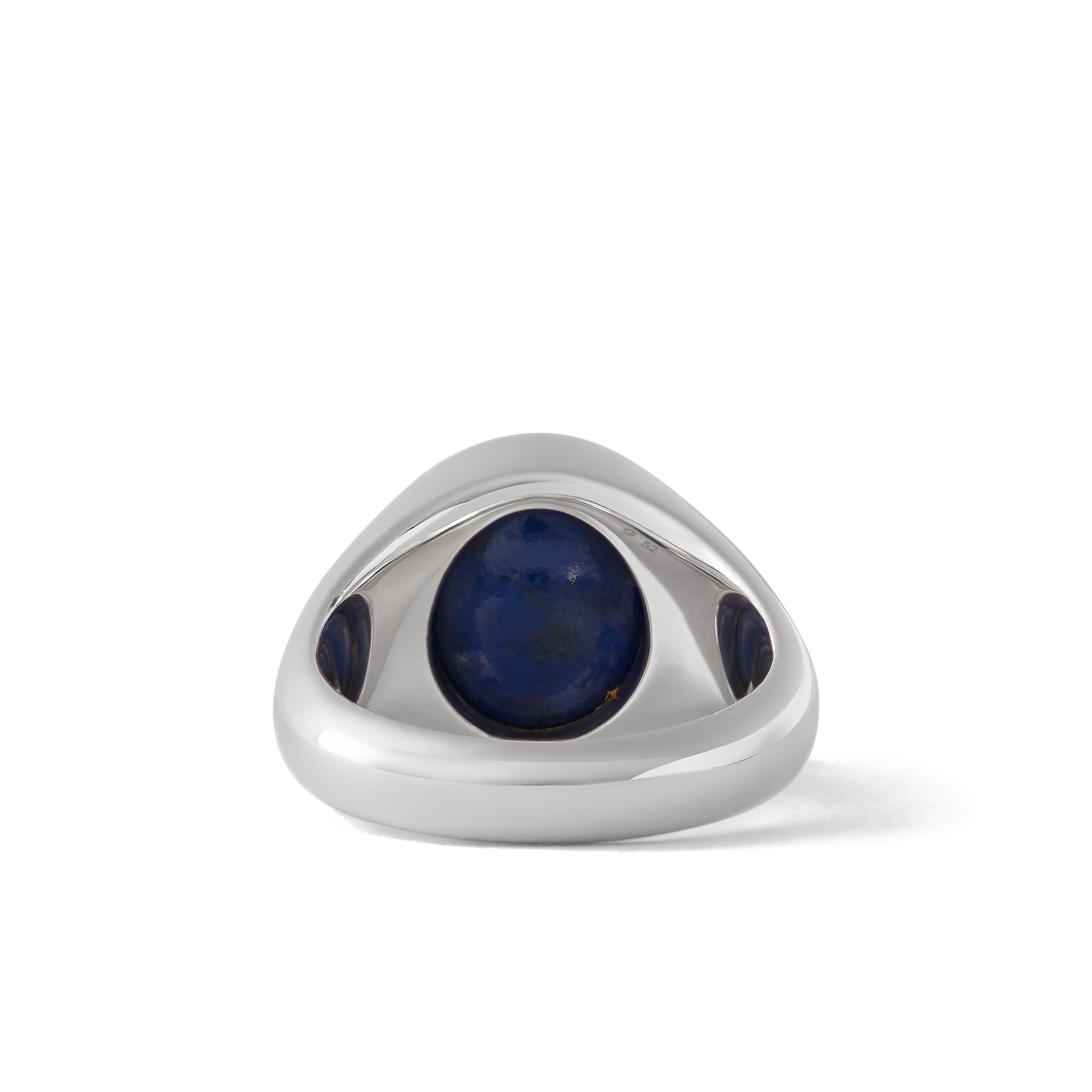 TOM WOOD: Lizzie Ring Lapis (Silver) | DSMS E-SHOP