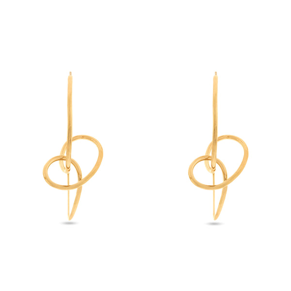 Bar Jewellery_BAR JEWELLERY - Brass Sfera Earrings_EARRINGS