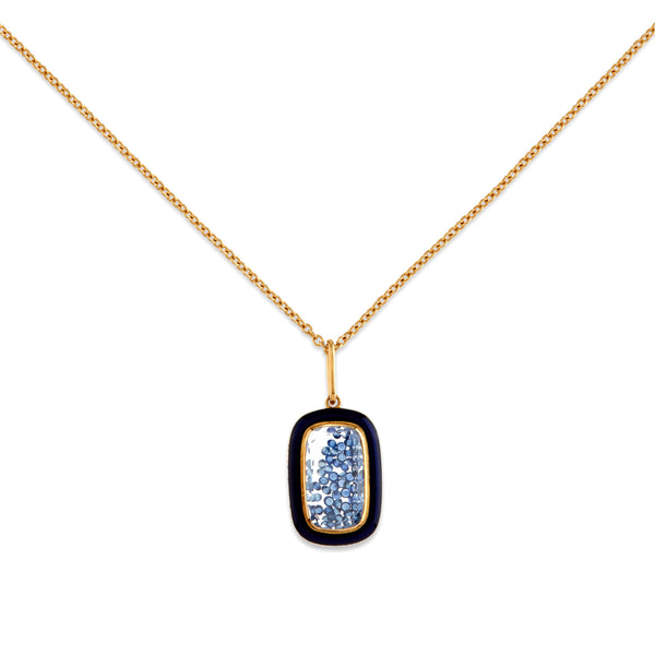 Moritz_MORITZ - Glik Sapphire & Enamel Shaker Necklace_NECKLACES