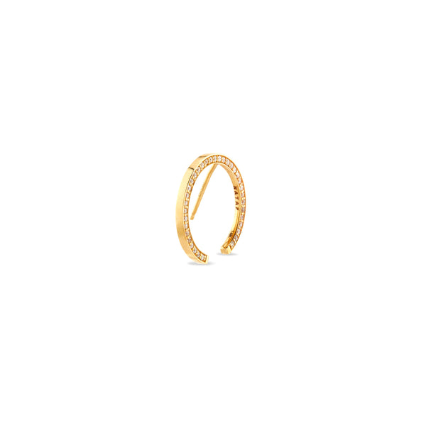 Nataf Joaillerie_NATAF JOAILLERIE - Petit Infinite Hoop Earring_EARRINGS