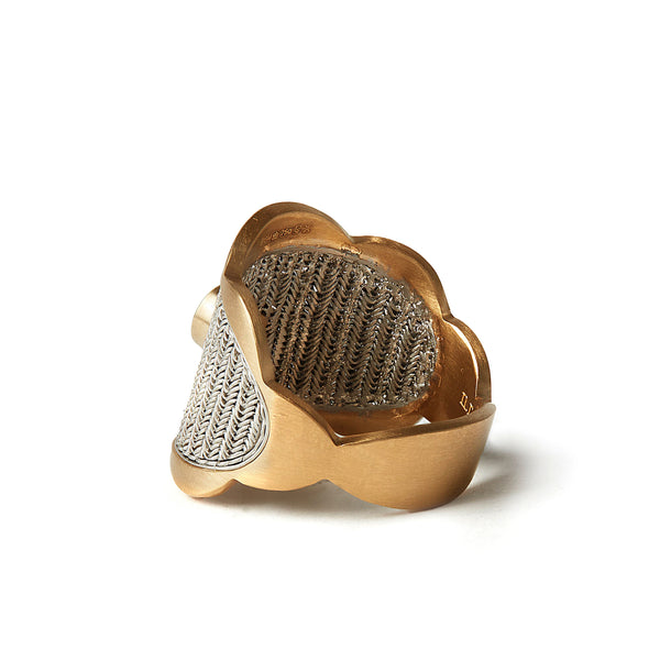 Nikolle Radi_NIKOLLE RADI - Zigzag Ring - (Platinum/Yellow Gold)_RINGS