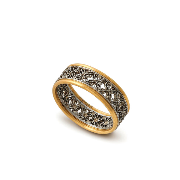 Nikolle Radi_NIKOLLE RADI - Platinum & Yellow Gold Band Ring_RINGS