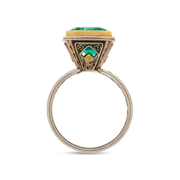 Nikolle Radi_NIKOLLE RADI - Emerald & Platinum Ring_RINGS