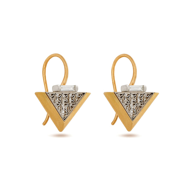 Nikolle Radi_NIKOLLE RADI - Triangle Baguette Earrings_EARRINGS