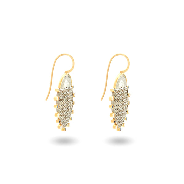 Nikolle Radi_NIKOLLE RADI - Lacey Earrings Yellow Gold_EARRINGS