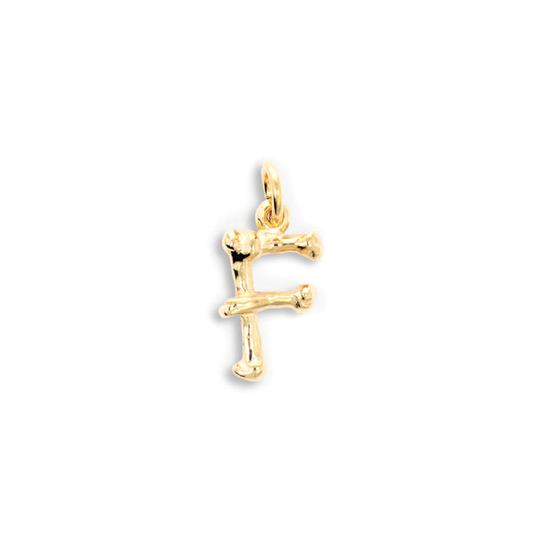 THE GREAT FROG - Letter F Alphabones Pendant