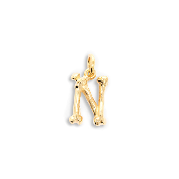 THE GREAT FROG - Letter N Alphabones Pendant