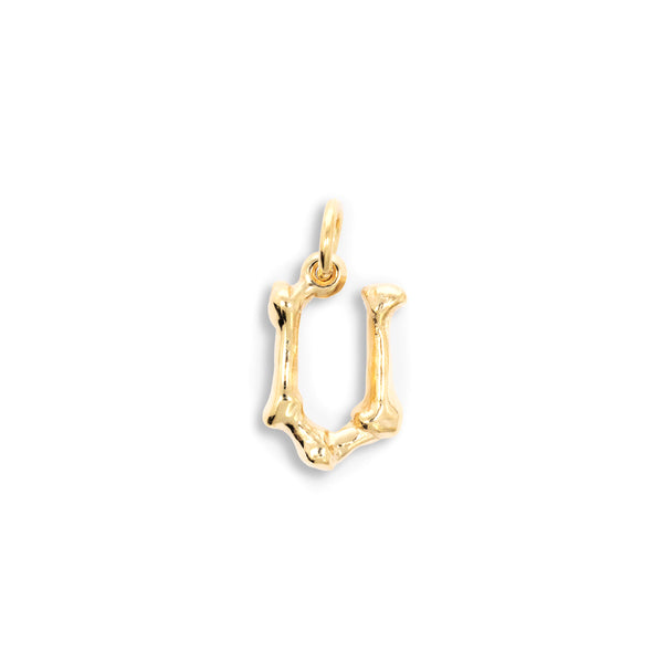 THE GREAT FROG - Letter U Alphabones Pendant