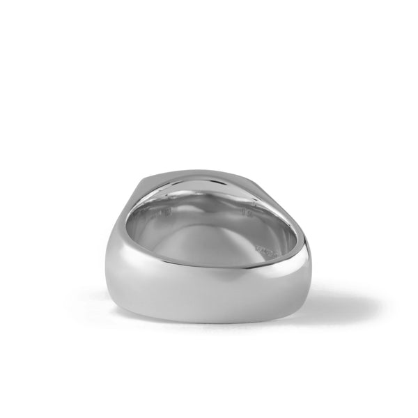 Tom Wood_Tom Wood - Cushion White MOP Ring - (Silver)_RINGS